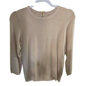 Philosophy Women's Size S Ballet Blush Pink 3/4 Sleeve Sweater Top NWT Small